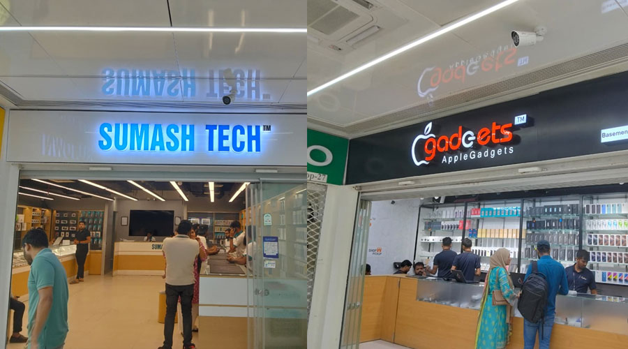 অবৈধ মোবাইল ফোনের বিক্রি নেমেছে অর্ধেকে, বৈধ শোরুমে বেড়েছে ভিড়