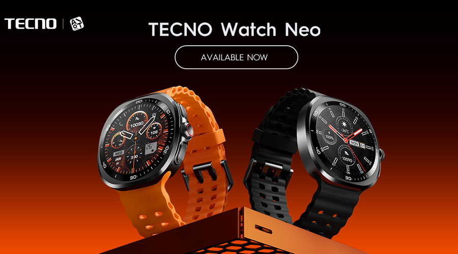 বাজারে এলো এআই ফিচার ও এমোলেড ডিসপ্লেসহ নতুন টেকনো ওয়াচ নিও