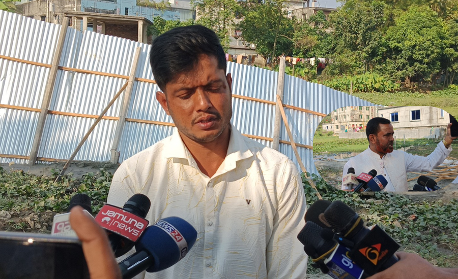 গাজীপুরে জমি সংক্রান্ত বিরোধে হামলা ভাঙচুর, থানায় অভিযোগ