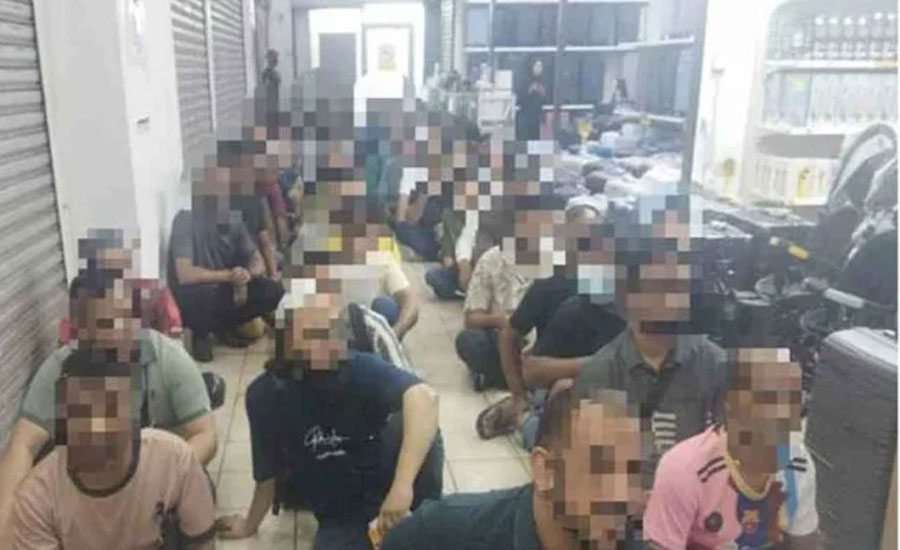 মালয়েশিয়ায় বাংলাদেশিসহ ১২৪ অভিবাসী আটক