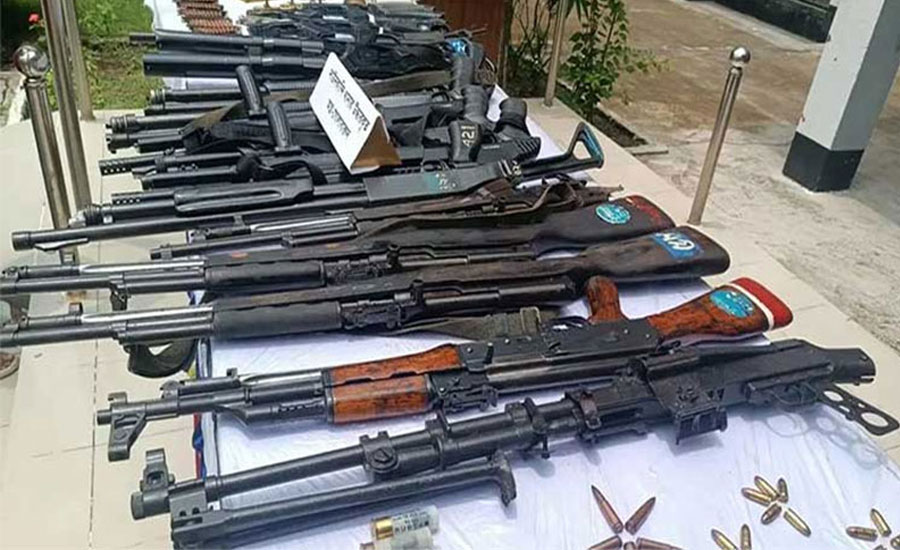 নির্বাচনের আগে অবৈধ অস্ত্রের নিয়ন্ত্রণ বড় চ্যালেঞ্জ