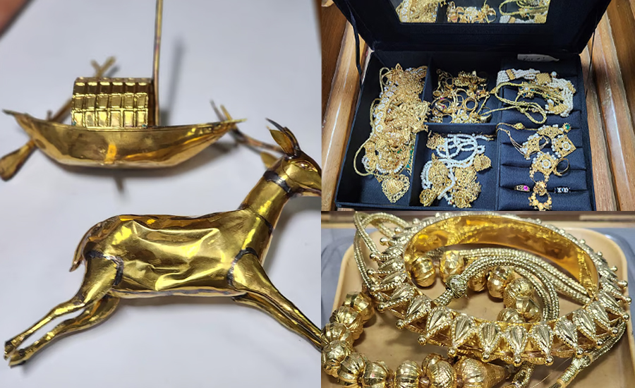 লকার থেকে উদ্ধার করা সোনা শেখ হাসিনার হলফনামায় দেখানো হয়েছিল কি?