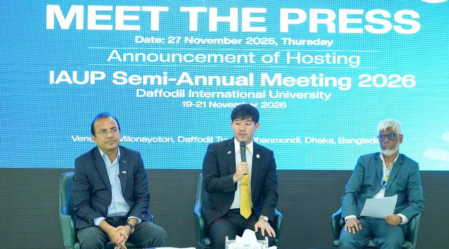 ড্যাফোডিলের ঐতিহাসিক অর্জন: আইএইউপি সেমি-অ্যানুয়াল মিটিং ২০২৬ প্রথমবারের মতো বাংলাদেশে